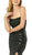 Nox Anabel - B207 Full Sequin Strappy Sexy Back Mermaid Evening Gown In Green
