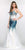 BG Haute - G3308 Dress in White and Turquiose
