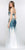 BG Haute - G3308 Dress in White and Turquiose