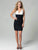 32868 Dress In White Black