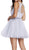 Nox Anabel - 6252 Embroidered Bodice Tulle Short Party Dress