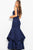 JVN59896 Sleeveless Embroidered Mermaid Gown
