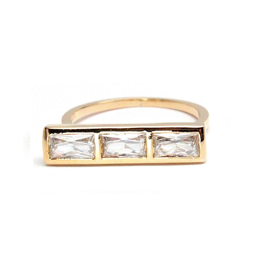 Baguette Bar Ring