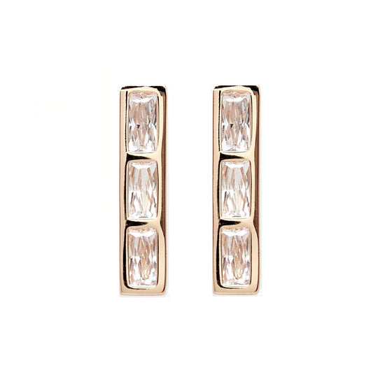 Bar Stud Earrings