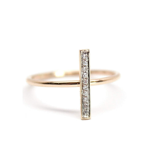 Rachael Ryen -  Diamond Bar Ring