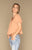 Merritt Charles -  Bardot Blouse I Rose Clay