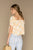 Merritt Charles -  Bardot Blouse I Sherbert Floral