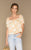 Merritt Charles -  Bardot Blouse I Sherbert Floral