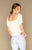 Merritt Charles -  Bardot Blouse I Teak