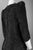 Basix - D5301L Puff Sleeve Plunging Surplice Sheath Gown in Black