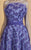 Beside Couture - BC1248 Strapless Floral Applique A-line Dress in Purple