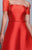 Beside Couture by Gemy - BC1319 Off-Shoulder Fitted A-Line Evening Gown in Red
