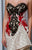 Beside Couture by Gemy - BC1327 Strapless Fitted Ruffled High Slit Gown in Gold
