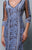 Beside Couture by Gemy - BC1348 Lace V-neck Dotted Tulle Dress in Blue