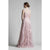 Beside Couture by Gemy - BC1402 Sleeveless Lace Tulle A-line Dress in Pink