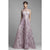 Beside Couture by Gemy - BC1403 Embroidered Tulle A-line Dress in Pink
