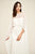 Tadashi Shoji - Embroidered Sheath Dress With Sheer Overlay In White