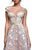 Beside Couture by Gemy - BC1306 Floral Embroidered A-Line Gown in Pink, Floral