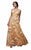 Beside Couture by Gemy - BC1311 Lace and Floral Applique A-line Dress in Orange