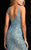 BG Haute - 48693 Sleeveless Full-length Sequined Gown in Blue