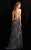 BG Haute Spaghetti-Strap Sequined Evening Gown 48710 - 1 pc Blk/Nde In Size 4 Available in Black and Neutral