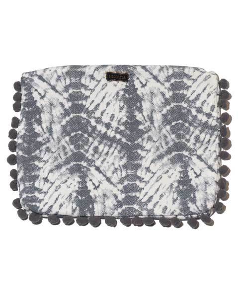 Small Bikini Bag - Charcoal Tie Dye