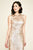 Tadashi Shoji - Weber Sequin Embroidered Dress In Neutral