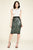 Tadashi Shoji - Weber Sequin Embroidered Dress In White and Black