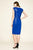 Tadashi Shoji - Sacco Sleeveless Sequin & Neoprene Dress - Petite In Blue