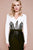 Tadashi Shoji - Birch Neoprene Sequin Dress In White and Black