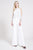 Tadashi Shoji - Ashley Halter Open-Back Jumpsuit In Silver and White 