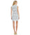Adrianna Papell - Collared Short Lace Dress 13262130 in White and Black