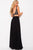 JVN60554 Two-piece Beaded Sleeveless Chiffon Gown