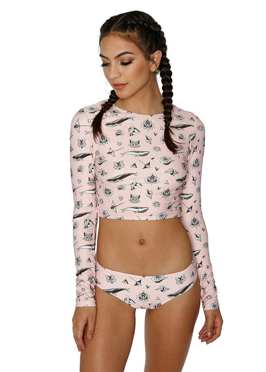 FRANCIS CROPPED SWIM SHIRT 9916137166
