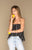 Merritt Charles -  Blossom Top I Black and White Stripe