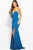 JVN51327 Strapless Sweetheart Long Sheath Gown