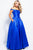 JVN51356 Off-Shoulder Mikado Ballgown