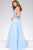 Two-Piece Chiffon Embellished Prom Dress 47848