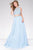 Two-Piece Chiffon Embellished Prom Dress 47848
