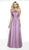 Blush by Alexia Designs - 11756 Beaded Halter Tulle A-line Dress In Pink