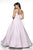 Blush by Alexia Designs - 5700 Sleeveless Waffle Woven Ballgown