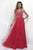 Intrigue - Crystal Ornate Strapless A-line Evening Dress 269 in Pink