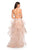 La Femme - 27466 Embellished Lace Sweetheart High Low A-line Dress In Pink