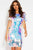 Jovani Irridiscent Paillette Cocktail Dress  55494 - 1 pc Blush In Size 2 Available in Neutral and Multi-Color