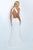 Crystal Embellished High Neck Mermaid Dress 11034
