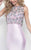Blush - Sweetheart Mikado Trumpet Dress  11203 in Pink and Multi-Color