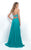 Strapless Sweetheart Chiffon Empire Gown 11277