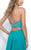 Blush - Strapless Sweetheart Chiffon Empire Gown 11277 in Green