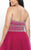 Blush - Ornate Strapless Sweetheart Tulle High Low Gown  11271 in Pink and Silver