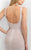 Blush - C369 Scoop Neck Fitted Cocktail Dress In Pink